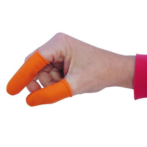 Doigtier en Latex Orange pour épilation - Petdesign.fr Setter Bakio S.L. Toilettage pour chien en France, produit de haute qualité