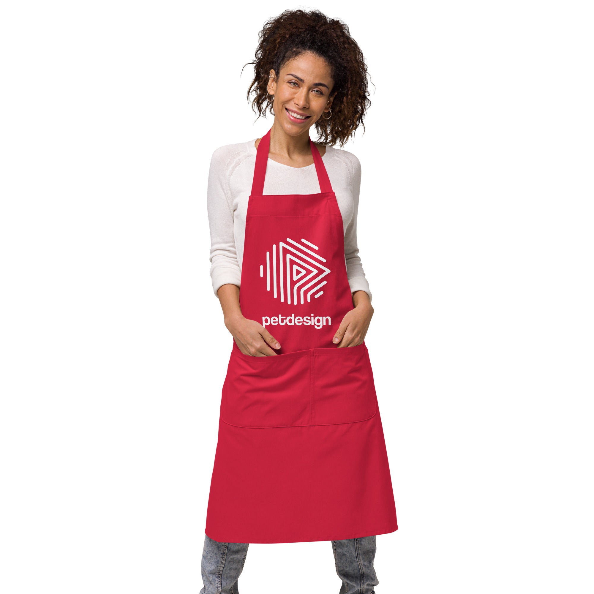 Tablier en coton biologique Petdesign