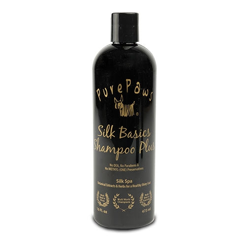 PURE PAWS SOIE BASICS PLUS SHAMPOOING 1.9L - Petdesign.fr Setter Bakio S.L. Produits Iba pour chien en France, produit de haute qualité