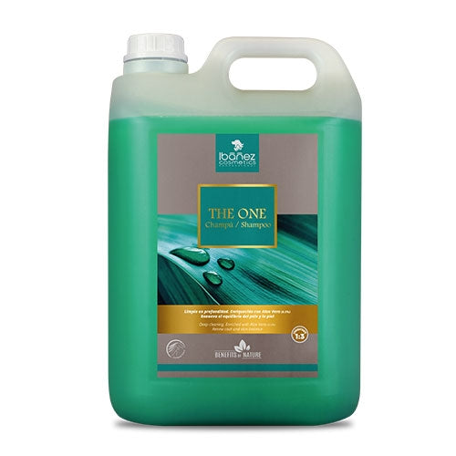 Shampooing Ibanez The One à l'Aloe Vera (Prix Cassé) - Petdesign.fr Setter Bakio S.L. Produits Iba pour chien en France, produit de haute qualité