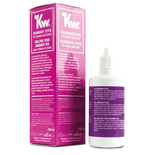 KW Diamond Eyes - EYE CLEANER 100 ml - Petdesign.fr Setter Bakio S.L. Produits Iba pour chien en France, produit de haute qualité