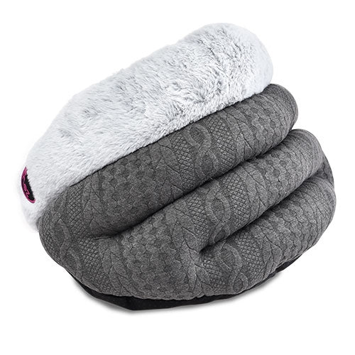 « CROCHET » GREY GROTTE PET LIT 35x35x28CM - Petdesign.fr Setter Bakio S.L. Produits Iba pour chien en France, produit de haute qualité