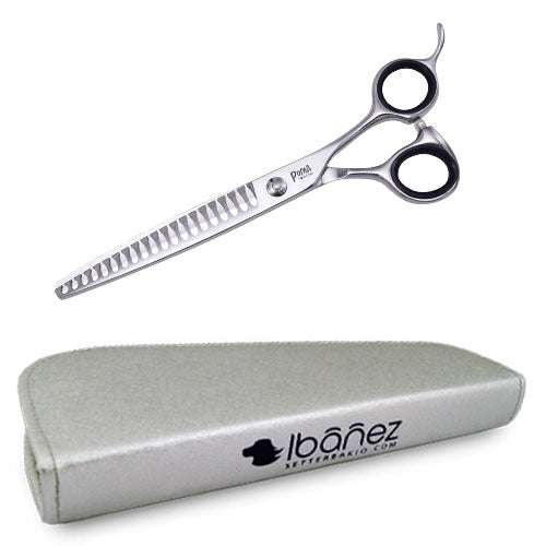 IBÁÑEZ PUMA 20 dents crénelées DILUTION CISEAUX 18CM - Petdesign.fr Setter Bakio S.L. Produits Iba pour chien en France, produit de haute qualité