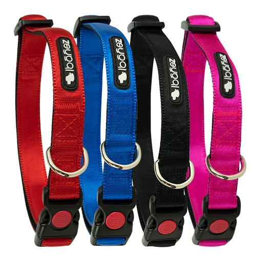 ROSE « SOIE » NYLON COLLET WIENERLOCK S - Petdesign.fr Setter Bakio S.L. Produits Iba pour chien en France, produit de haute qualité