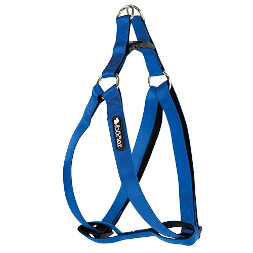 BLUE "SOIE" NYLON HARNAIS WIENERLOCK S - Petdesign.fr Setter Bakio S.L. Produits Iba pour chien en France, produit de haute qualité