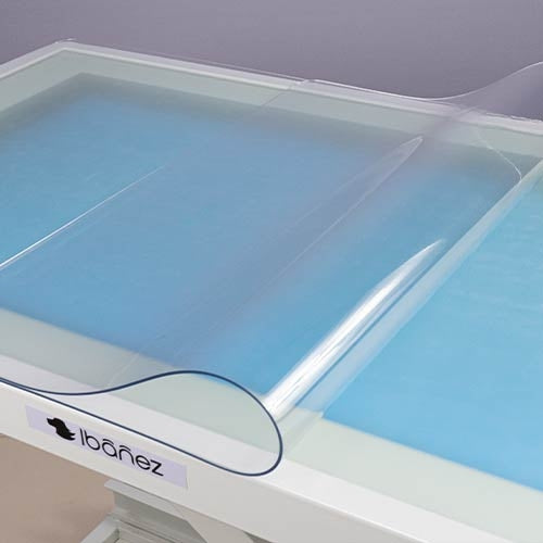 Film anti-dérapant Tapis transparent pour table de toilettage