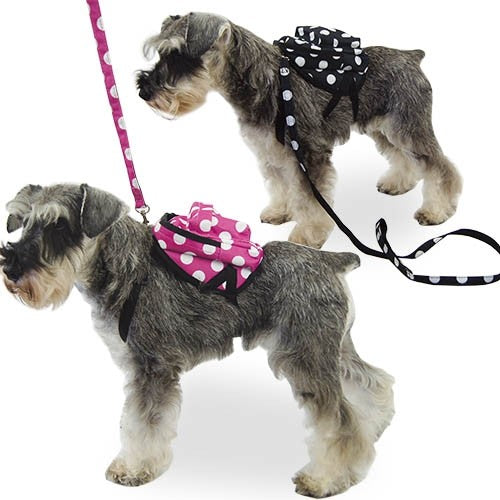 Pink Polka Dot Backpack - Petit Size Breeds - Petdesign.fr Setter Bakio S.L. Vie Quotidienne pour chien en France, produit de haute qualité
