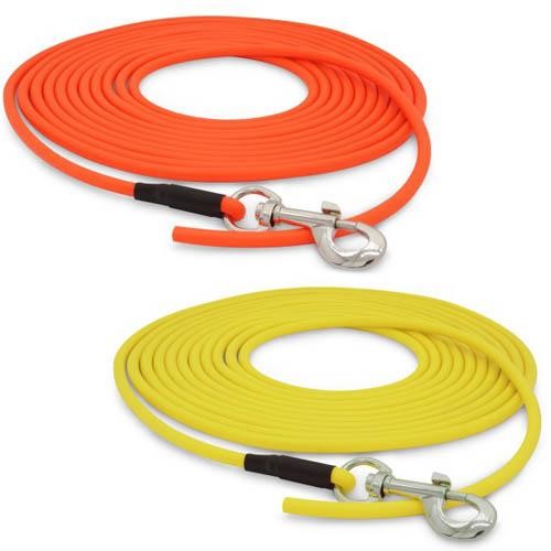 Polyurethane Chien Arrondi Tracking Laisse Without Handle 6m Fluorescent Yellow - Petdesign.fr Setter Bakio S.L. Vie Quotidienne pour chien en France, produit de haute qualité