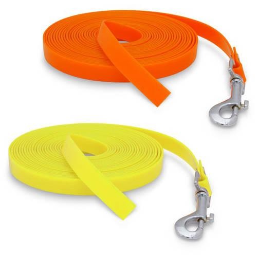 Polyurethane Chien Tracking Laisse Without Handle 1.6cm X 10m Fluorescent Yellow - Petdesign.fr Setter Bakio S.L. Vie Quotidienne pour chien en France, produit de haute qualité