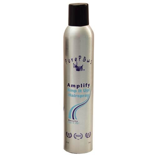 Pure Paws Amplify Amp It Up Hairspray 280g - Petdesign.fr Setter Bakio S.L. Autres Gammes Cosmétiques pour chien en France, produit de haute qualité