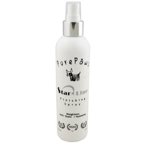 Pure Paws Finishing Show Spray 237ml Star Line - Petdesign.fr Setter Bakio S.L. Autres Gammes Cosmétiques pour chien en France, produit de haute qualité