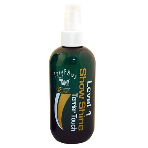 Pure Paws Show Shine Spray 237ml Terrier Touch Line - Petdesign.fr Setter Bakio S.L. Autres Gammes Cosmétiques pour chien en France, produit de haute qualité