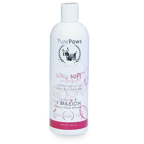 Pure Paws Silky Soft Shampoo 473ml - Petdesign.fr Setter Bakio S.L. Autres Gammes Cosmétiques pour chien en France, produit de haute qualité
