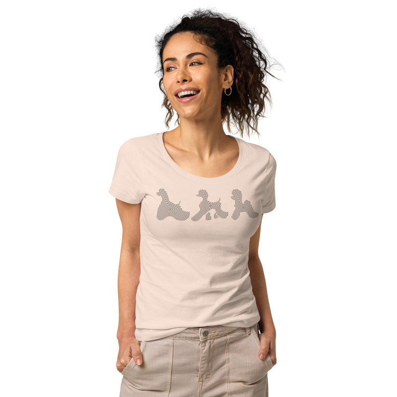 T-shirt éco-responsable femme | Trio Chiens