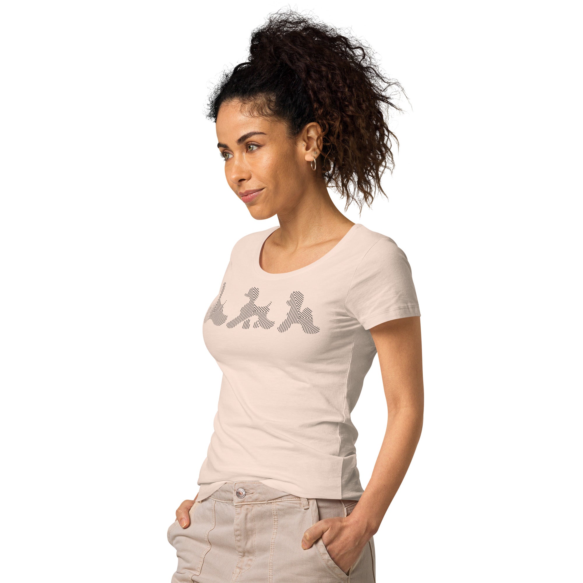 T-shirt éco-responsable femme | Trio Chiens