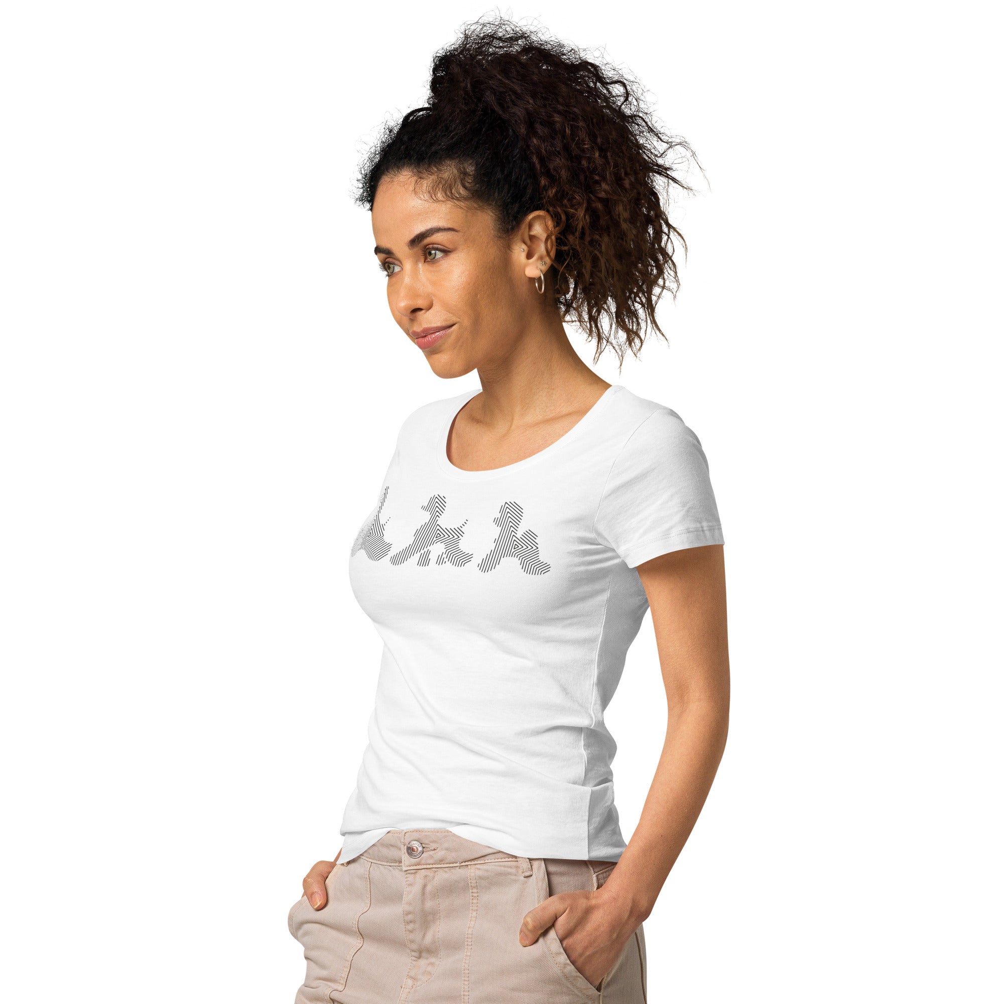 T-shirt éco-responsable femme | Trio Chiens